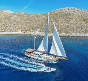 Caicco Luxury Aegean Schatz 32 metri per crociere in Grecia